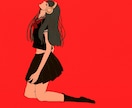 アンニュイなイラスト描きます 自分のコンプレックスも素敵に魅せるイラスト イメージ4