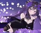 魅力的でかわいい×キラキラな女の子を描きます サムネや歌ってみた等にご使用いただけます！ イメージ9