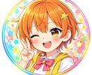 AI作るかわいいアニメ風SNSアイコンデザインます かわいいアニメ風アイコンをAIで丁寧に制作します イメージ4