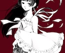 一枚絵を作成いたします 耽美でレトロな美少女画をお描きします！ イメージ5