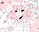 白黒+好きな色1色でアイコン描きます ★スタイリッシュでシンプルなアイコンを安価で提供いたします★ イメージ5