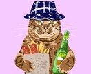 写真からペットの似顔絵かきます 心を込めて描きます！1時間〜２時間くらいで仕上がります。 イメージ2