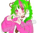 女の子のアイコン用イラスト、コテキャを描きます ご依頼通りに可愛らしいキャラクターを描きます イメージ6