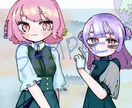 世界にひとつだけのあなたへのイラスト描きます あなただけの可愛い女の子や男の子をお届け！ イメージ5