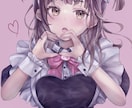かわいい女の子のイラスト描きます 繊細で儚げ、可愛いに溢れたイラストを描きます！ イメージ3