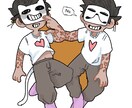 最短当日！3日以内に仕上げます 可愛くまるまるとしたデフォルメキャラでアイコンを描きます！ イメージ4