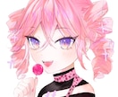 商用OK キラキラしたイラストを描きます アイコン、立ち絵、サムネ、動画内イラスト等描きます イメージ1