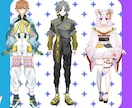 １０体以上の実績あり！理想にVTUBER仕上げます オリジナリティー溢れるあなただけのVTUBER作成！ イメージ4