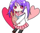 アニメ調♡あなたのデフォルメ・ミニキャラ描きます アニメ調でポップなイラスト！アイコンやサムネなどにどうぞ！ イメージ2