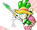 かわいいミニキャラ&一枚絵お描きします アイコン、ヘッダー、サムネイルなどに用途は様々！! イメージ2