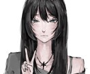 ダークで少しエモい絵を描きます 少しほかのイラストと違う雰囲気が欲しい方におすすめ イメージ1