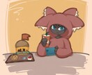 ポップで可愛いイラスト制作します SNS用アイコンやYouTubeのサムネ等にどうぞ！ イメージ5