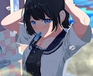 かわいい女の子と爽やかな雰囲気のイラストを描きます あなたのイメージに合うイラストを制作します！ イメージ6