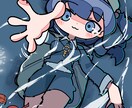 キャラ制作から！イラストをデフォルメで描きます 【実績積む為にセール中です！】様々な用途に対応してます！ イメージ1