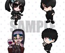 かっこかわいいミニキャラ描きます 商用利用可。擬人化、動物もOK。 イメージ4