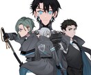 TRPGのキャラクターデザイン、立ち絵製作をします TRPGの立ち絵制作をいたします！ イメージ4