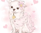 オシャレかわいくワンちゃん描きます リアルすぎないオシャレなワンちゃんを描きます イメージ2