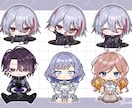 多用途デフォルメ・オリジナルミニキャラ描きます 活動者は１枚持ってれば損はなしの優秀素材！細部まで個性を表現 イメージ6
