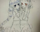 SNSアイコン、ミニキャラ、ヘッダー描きます かわいいイラストが得意です、ミニキャラ可。 イメージ4