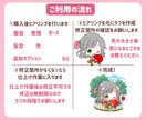 可愛いデフォルメイラストキャラ描きます アイコン、配信、動画等や商用可能なのでグッズにも！ イメージ2