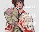 オシャレで個性的なアイコンイラストを制作します あなたの個性を最大限に活かした一枚を イメージ8