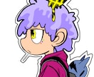 オリジナルキャラクターで制作します 金額も手を出しやすくそして可愛く！ イメージ3