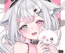 SNS等に使えるかわいいアイコン描きます きらきら・ポップ・かわいいアイコンお描きします！ イメージ1