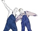 商用利用OK！おしゃれなイラストお描きします 写真を元に描く、心に残るおしゃれなイラスト イメージ3