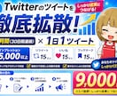 Twitter30日間毎日インプ5000増加します インプ5000+RT15+いいね15+ブックマーク15に拡散 イメージ1