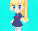 ミニキャラ（SD、デフォルメ）イラスト制作します 丁寧な対応！SNS映えキラキラ瞳！IRIAM/Vtuber イメージ7