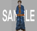 動画配信にも使える立ち絵描きます 新規絵・商業利用OK！アクスタにも使える立ち絵作成します イメージ2