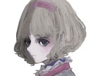 SNSで使えるアイコン描きます 厚塗りで彩度低め質感の強めな絵が描けます！ イメージ4