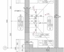 平面詳細図面、躯体図等の修正業務を行います 大手ゼネコンでの現場常駐、支店勤務での作図経験を活かします。 イメージ2