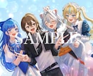 アイコン、サムネイルなど人物イラスト制作します アイコン、サムネイル、MVイラスト、立ち絵等 イメージ8