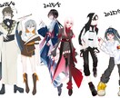 全身立ち絵描きます あなたの【好き】を詰め込みます！ イメージ6