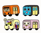 あなただけのゆるい電車作ります 電車のキャラクターを作りたい方にオススメ！ イメージ1