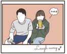 お写真をお洒落なカラーシルエットにします お気に入りのポーズで可愛いシルエットイラストを♡ イメージ2