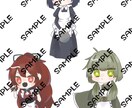キャラクターイラスト・デザイン作成いたします SNSのアイコンやVtuberのミニキャラなどにも！ イメージ6