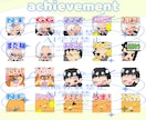 皆さまの配信に彩り添えるスタンプお作りいたします TwitchやYouTubeに！セット割もご用意してます◎！ イメージ8