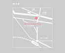 シンプルでプレーンな地図を作成します 【修正無制限＆AIデータ込み】どんな媒体にも合います◎ イメージ1