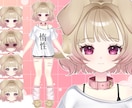 貴方だけの可愛いVtuberイラスト制作します 商用利用込み！初心者の方も安心してお取引いただけます！ イメージ2