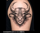 SNSアイコンやタトゥーデザインなど描きます ひと目で残る神秘的な表現で個性を表現しませんか。 イメージ8