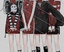 TRPGで使える立ち絵制作やキャラデザを行います 表情3種・参考画像のような簡易的なディスプレイ付き イメージ2