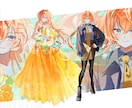 TRPG・配信に使える全身立ち絵のご依頼うけます 繊細な塗りが魅力✨併せ立ち絵も得意です！！ イメージ8