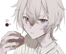 先着3件 / 格安でイラスト全般お描きします アイコン、動画用、TRPG立ち絵、キャラクターデザイン等 イメージ2