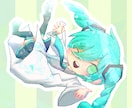 SNSなどのアイコンイラストを描きます 創作っ子や推しをデフォルメに！ イメージ1