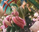 背景イラスト、一枚絵何でも描きます しっかりと描き込まれた一枚絵が欲しい方にオススメ イメージ1