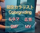 どんなジャンルでもカラーグレーディングします 安心！動画の長さで料金が決まります！ イメージ1
