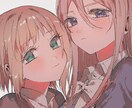 商用利用可！【キャラクター・1枚絵】描けます YouTubeサムネなどに！立ち絵から複雑な一枚絵まで イメージ4