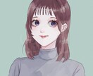 商用無料！正方形のSNS用アイコンを提供します 小物・表情一点ずつ無料！あなたのSNSをお洒落にしませんか？ イメージ2